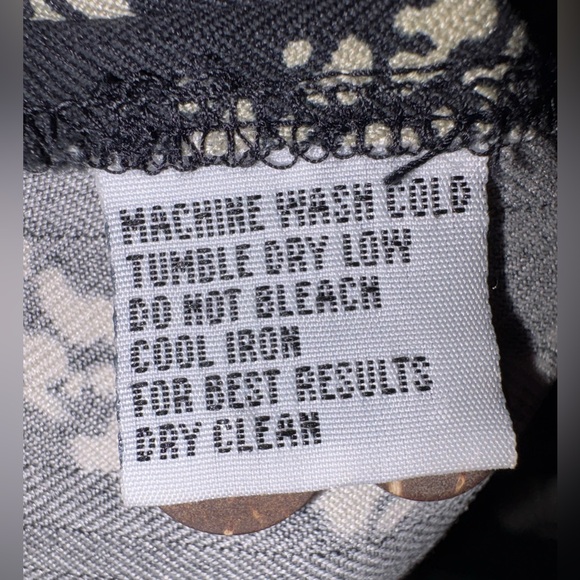 Vintage Tommy Bahama Men’s Hawaiian Button Up Shirt M 100% silk Blue w/shells - Picture 5 of 6